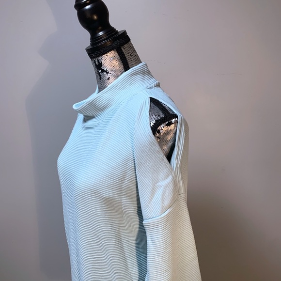 NWT IDEOLOGY cold shoulder PLUS FITNESS RUNNING SHIRTS & TOPS 2x - Picture 2 of 6